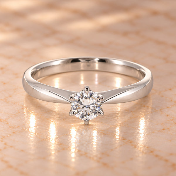 Lumina – 0.25ct Lab-Grown Diamond Solitaire Engagement Ring