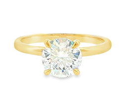 Chloë - 18ct Yellow Gold Lab Grown Diamond Solitaire Ring Four Claw 1.67ct