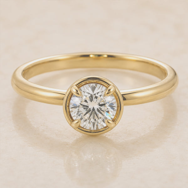 CAMILLE - 9ct Yellow Gold 0.53ct Lab Grown Diamond Ring