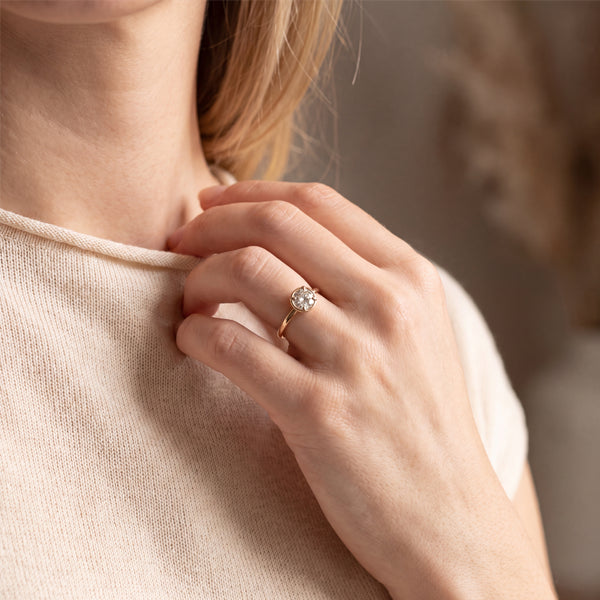 CAMILLE - 9ct Yellow Gold 0.53ct Lab Grown Diamond Ring