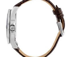 Maserati Competizione 43mm Blue Dial Brown Strap