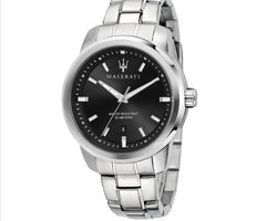 Maserati Successo Black Dial Men's Watch