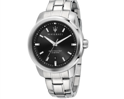 Maserati Successo Black Dial Men's Watch