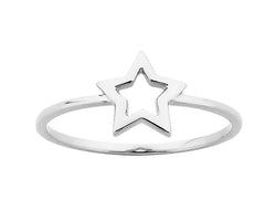 Karen Walker Mini Star Ring Small Sterling Silver