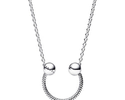 Pandora Moments U-shape Charm Pendant Necklace
