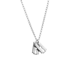 Baby Blades Necklace Sterling Silver 45cm
