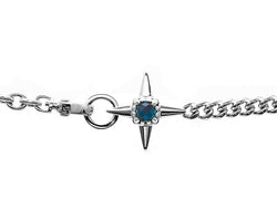 Stolen Girlfriends Club Stg Ninja Star Clasp Bracelet