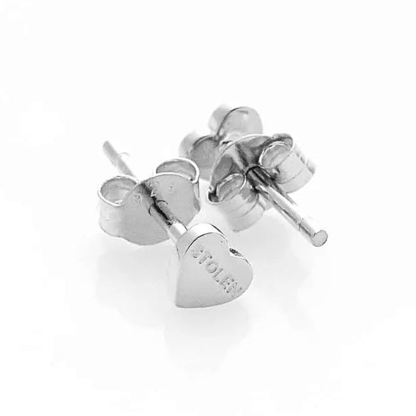 Stolen Girlfriends Club Tiny Stolen Heart Earrings