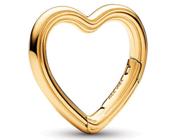 Heart 14K Gold-Plated Connector