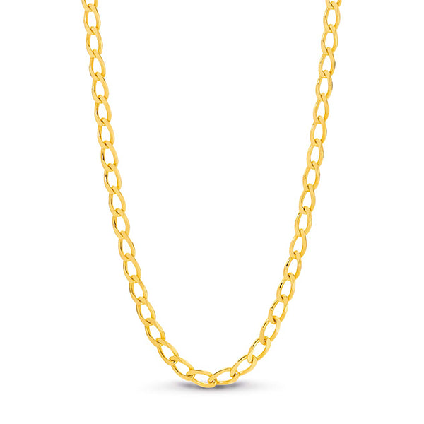 Gold Curb Chain