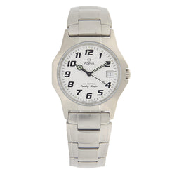 Adina 100m Country Master Stainless Steel Watch