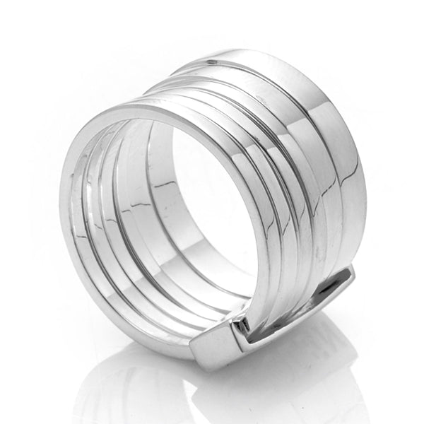 Stolen Girlfriends Club Six Piece Band Ring Size L