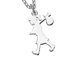 Karen Walker Large Runaway Girl Pendant