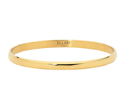 Ellani Yellow Gold Plated Bangle