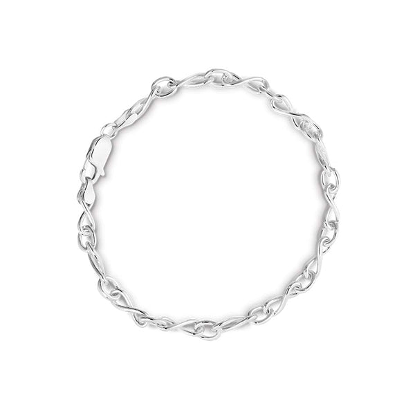 Sterling Silver Infinity Bracelet
