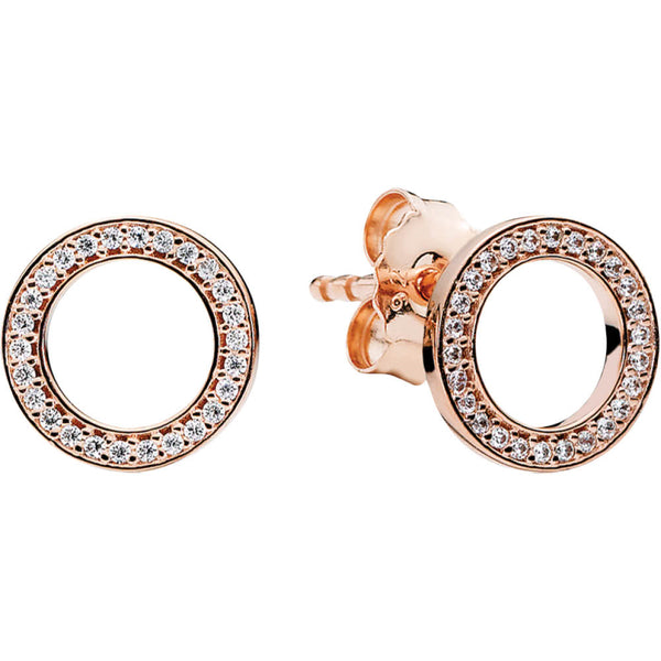 Pandora Rose Forever Pandora Earring Studs Fishers Jewellers