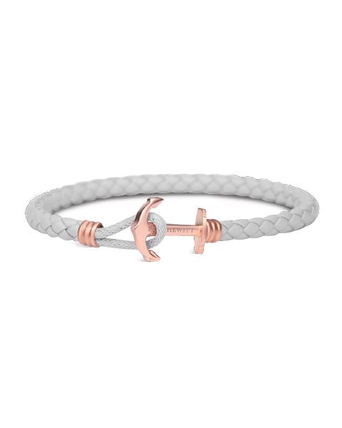 Rose gold deals anchor bracelet