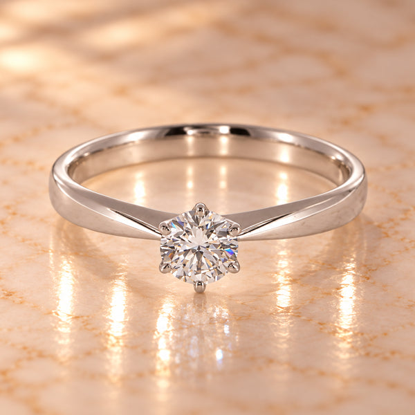 Lumina – 0.43ct Lab-Grown Diamond Solitaire Engagement Ring