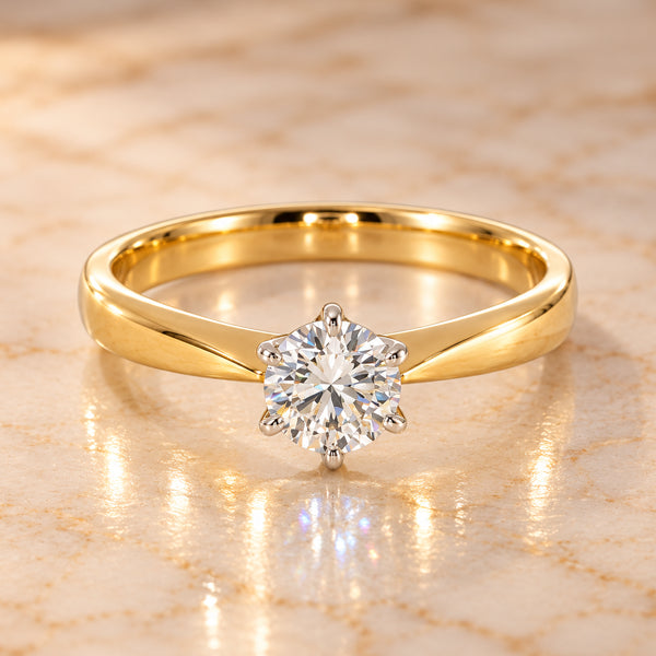 Lumina – 0.43ct Lab-Grown Diamond Solitaire Engagement Ring