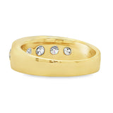 18ct Yellow Gold Channel Set Ring 2.01ct