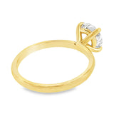 Chloë - 18ct Yellow Gold Lab Grown Diamond Solitaire Ring Four Claw 1.67ct