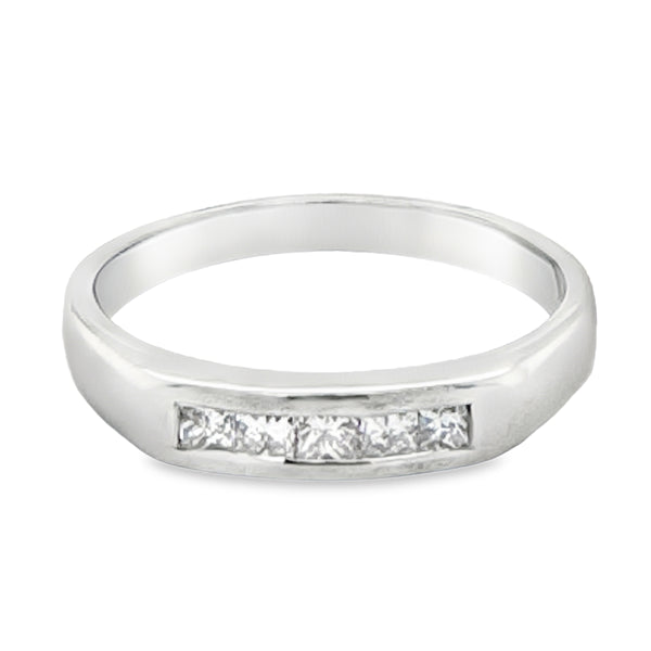 18ct Princess Cut Diamond Eternity Ring