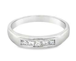 18ct Princess Cut Diamond Eternity Ring