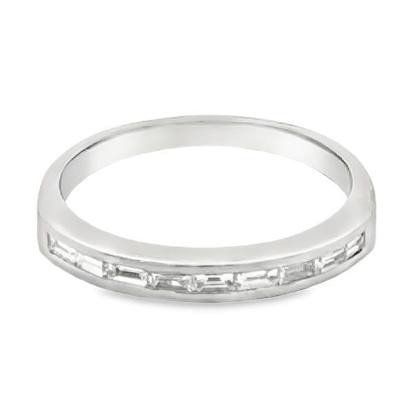 Platinum Baguette Diamond Eternity Ring