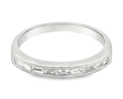 Platinum Baguette Diamond Eternity Ring