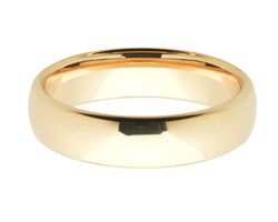 Deluxe Weight 9ct Yellow Gold Gents 7mm Polished Wedding Band