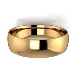 Fine Range - 9ct Yellow Gold Gents 6mm Polished Wedding Band