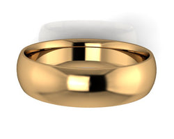 Deluxe Weight 18ct Yellow Gold Ladies 5mm Polished Wedding Band