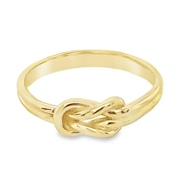 9ct Yellow Gold Love Knot Ring