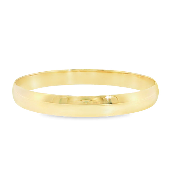 Deluxe 9ct Yellow Gold Troy Ounce Bangle