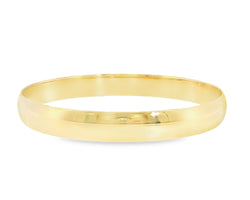 Deluxe 9ct Yellow Gold Troy Ounce Bangle