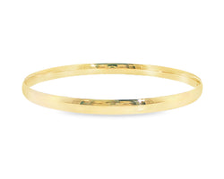 Classic 9ct Yellow Gold Golf Bangle
