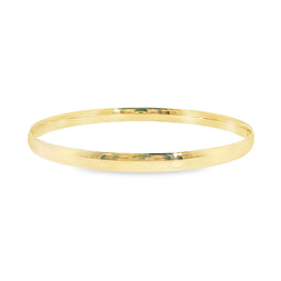Classic 9ct Yellow Gold Golf Bangle