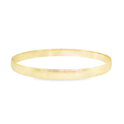 CLASSIC 9ct Yellow Gold 6mm Golf Bangle