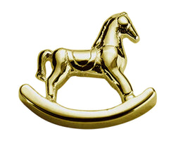 Stow - 9ct Yellow Gold Rocking Horse (Adored)