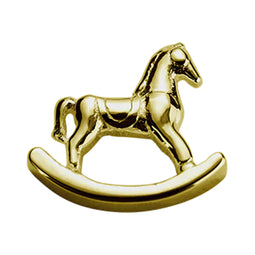 Stow - 9ct Yellow Gold Rocking Horse (Adored)