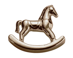 Stow - 9ct Rose Gold Rocking Horse