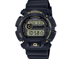 G-Shock Digital Black Gold Watch, Gold 200m Water resistant, Alarm Stopwatch