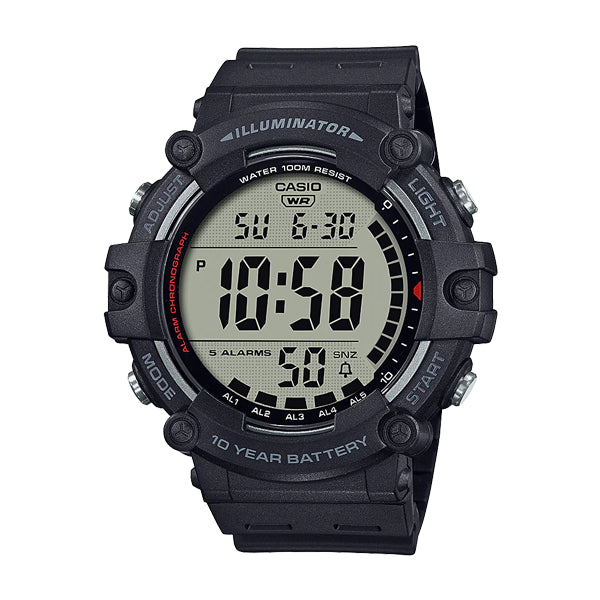 Casio Multi Alarm Digital Watch 50 Metres AE1500WH-1A