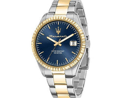 Maserati Competizione Stainless Steel Watch Two Tone 100 Metres