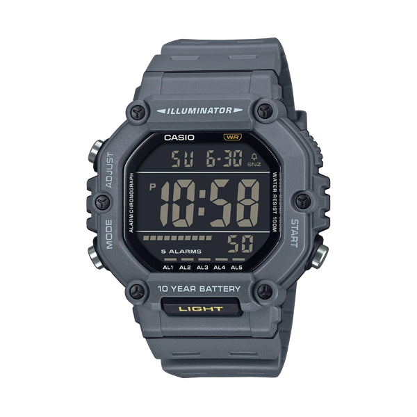 Casio Large Digital Grey Watch - AE1600H-8B