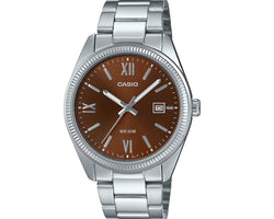 Casio Gents Analogue,Water Resistant -50 metres, Stainless steel Band