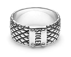 Stolen Girlfriends Club Wide Snake Band Ring