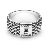 Stolen Girlfriends Club Wide Snake Band Ring