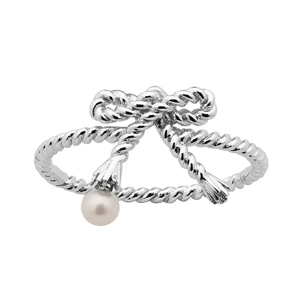 Karen Walker Love Knot Ring Stg