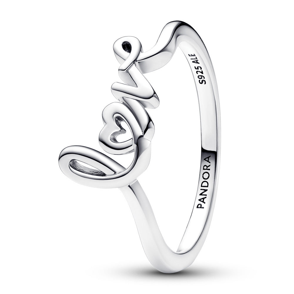 Love Sterling Silver Ring